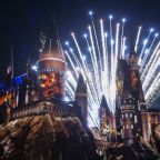 Lighting Tests Being Reportly Done At Wizarding World Of Harry Potter At Universal Studios Hollywood