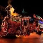 The Main Street Electrical Light Parade Extends At The Disneyland Resort