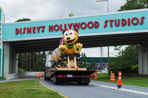 Slinky Dog Dash Ride Vehicle Arrives at Disney's Hollywood Studios