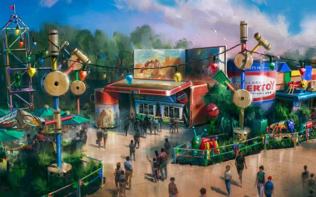 Woody's Lunch Box in Toy Story Land at Disney's Hollywood Studios