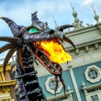 Maleficent Dragon Float Is Making Her Comeback Towards Festival Of Fantasy At Walt Disney World